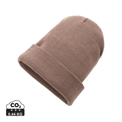 Impact AWARE™ klassieke omslagbeanie bruin